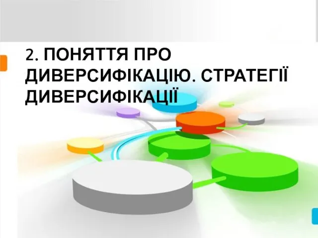 2. ПОНЯТТЯ ПРО ДИВЕРСИФІКАЦІЮ. СТРАТЕГІЇ ДИВЕРСИФІКАЦІЇ