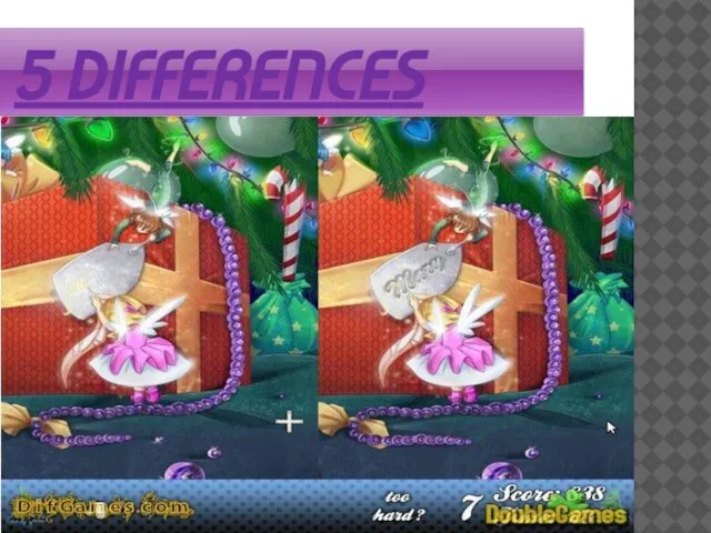 5 DIFFERENCES