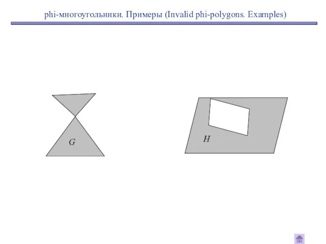 phi-многоугольники. Примеры (Invalid phi-polygons. Examples)