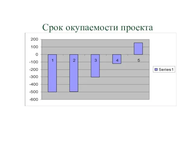 Срок окупаемости проекта