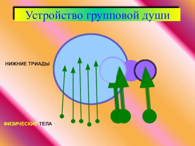 Устройство групповой души НИЖНИЕ ТРИАДЫ ФИЗИЧЕСКИЕ ТЕЛА