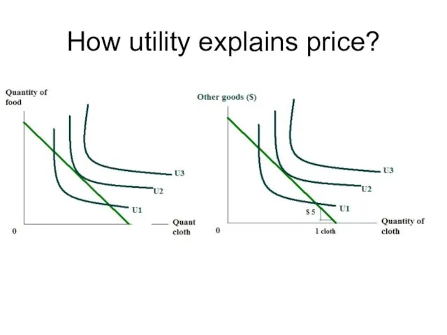 How utility explains price?