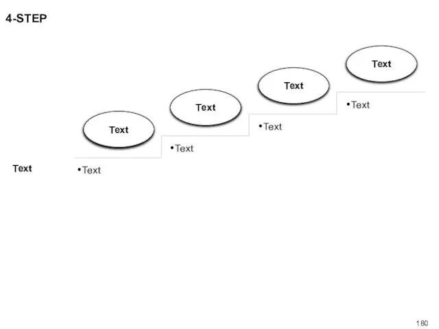 4-STEP Text Text Text Text Text