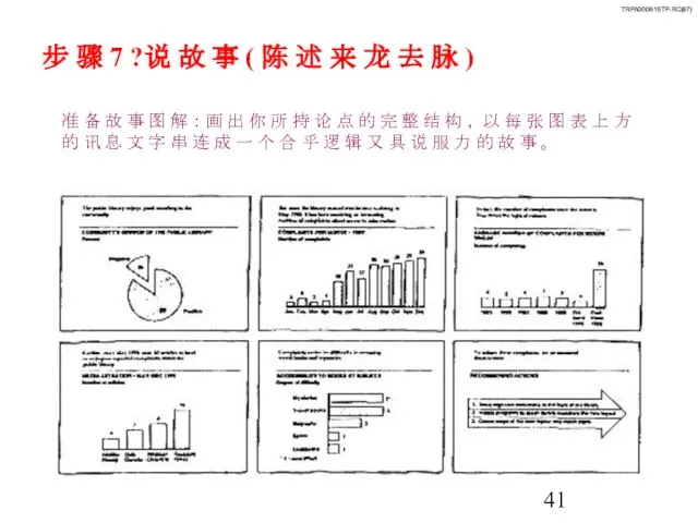 步 骤 7 ?说 故 事 ( 陈 述 来 龙 去