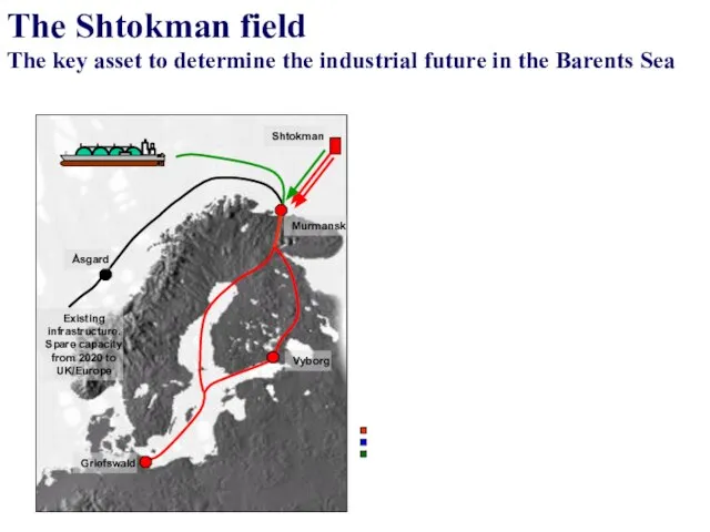 The Shtokman field The key asset to determine the industrial future in the Barents Sea