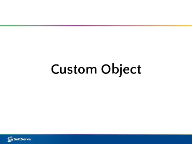 Custom Object