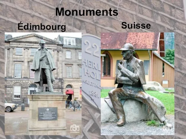 Monuments Édimbourg Suisse