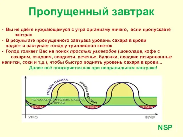 Пропущенный завтрак - Вы не даёте нуждающемуся с утра организму ничего, если