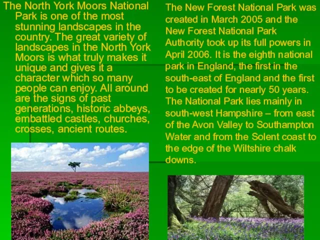 The North York Moors National Park is one of the most stunning