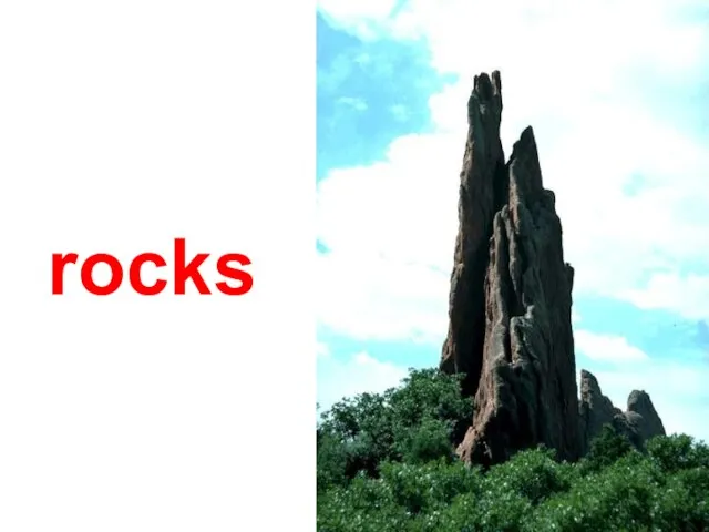 rocks