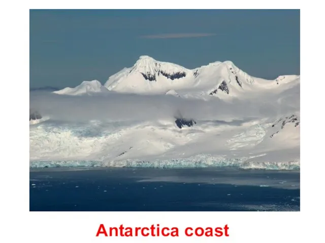 Antarctica coast