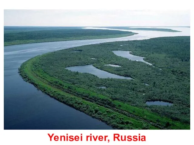 Yenisei river, Russia