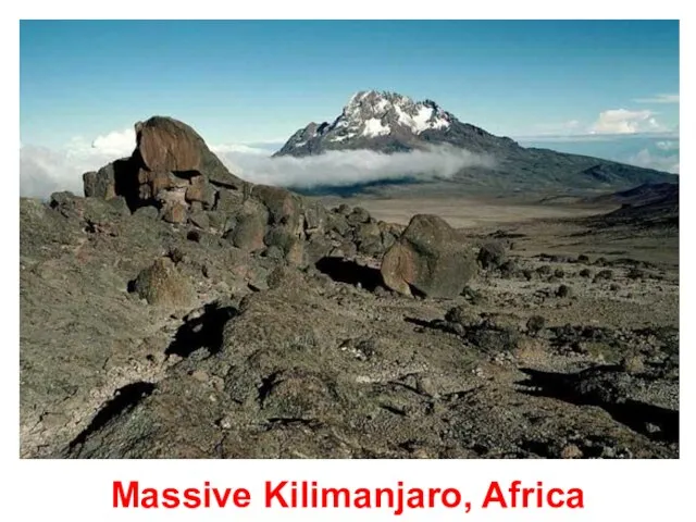 Massive Kilimanjaro, Africa