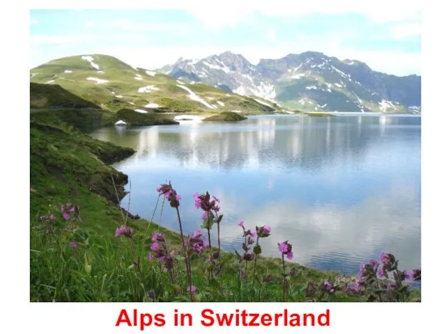 Alps in Switzerland