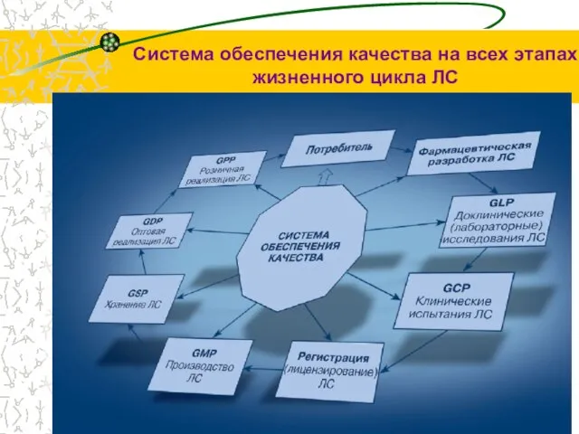 Система обеспечения качества на всех этапах жизненного цикла ЛС