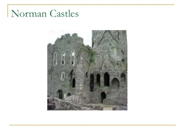 Norman Castles