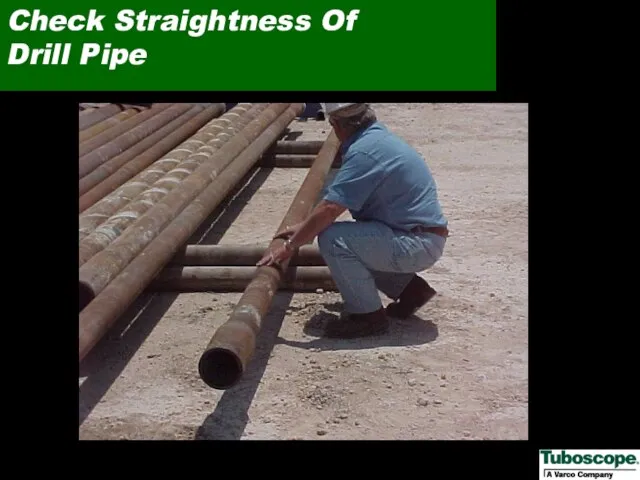 Check Straightness Of Drill Pipe