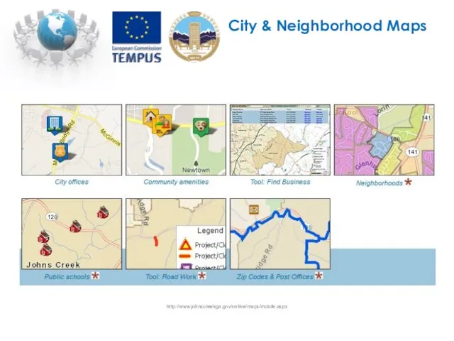 City & Neighborhood Maps http://www.johnscreekga.gov/online/maps/mobile.aspx