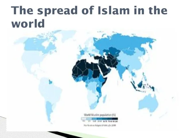 The spread of Islam in the world