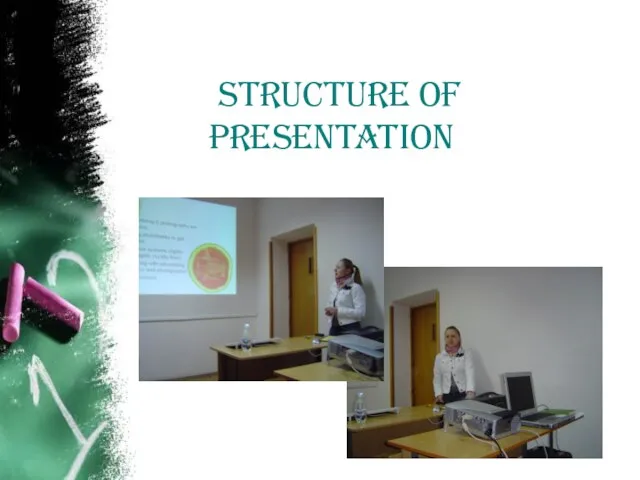 STRUCTURE OF PRESENTATION STRUCTURE OF PRESENTATION