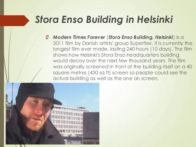 Stora Enso Building in Helsinki Modern Times Forever (Stora Enso Building, Helsinki)