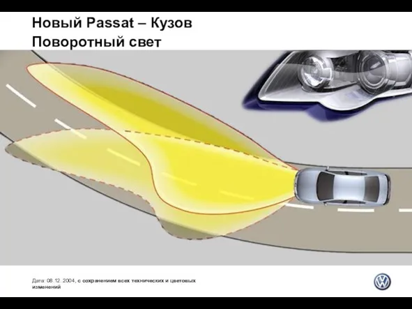 Новый Passat – Кузов Поворотный свет KESSY bla bla bla Дата: 08.12.