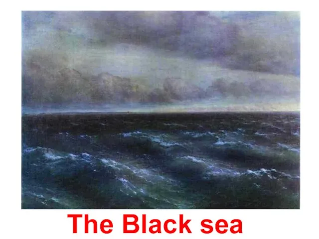 The Black sea