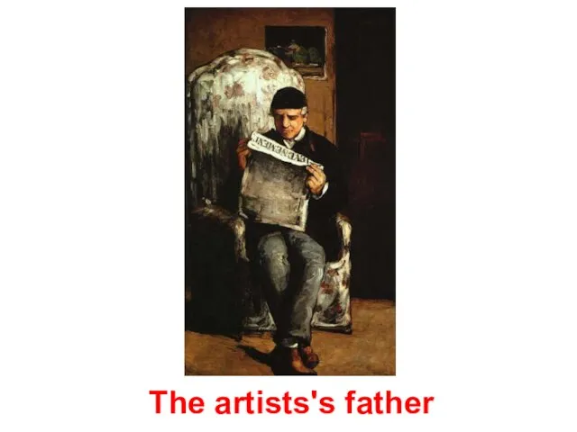 The artists's father