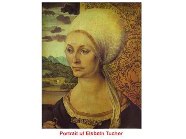 Portrait of Elsbeth Tucher