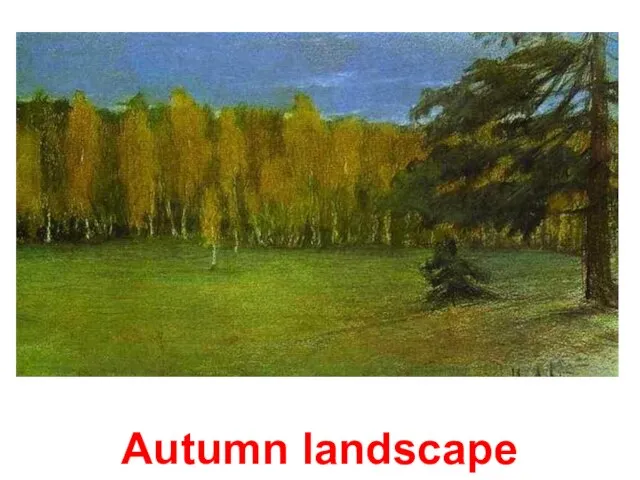 Autumn landscape