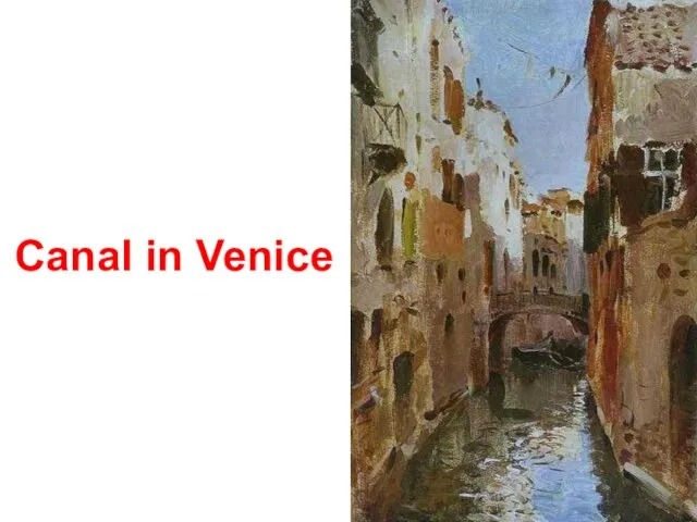 Canal in Venice