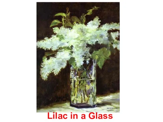 Lilac in a Glass