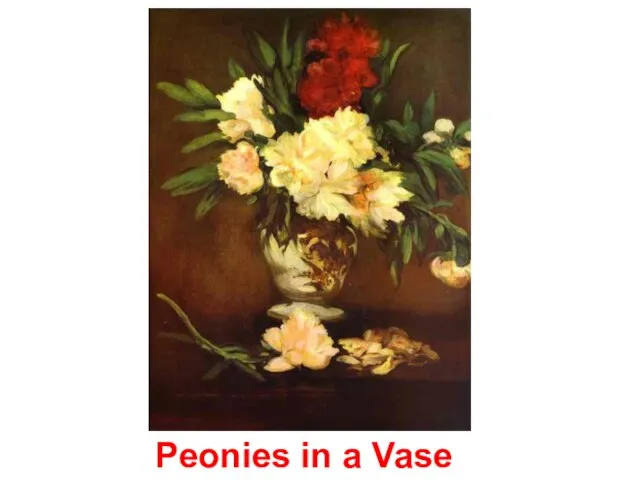 Peonies in a Vase