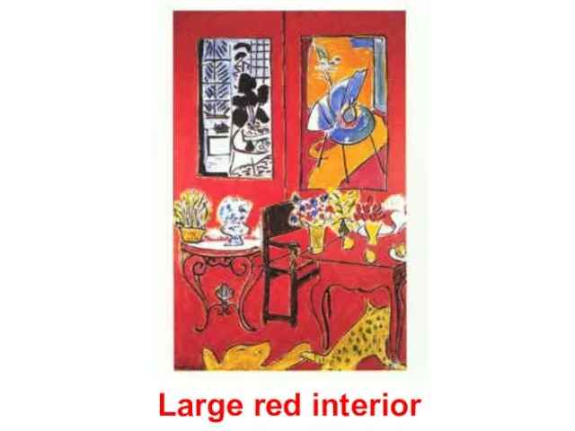 Large red interior