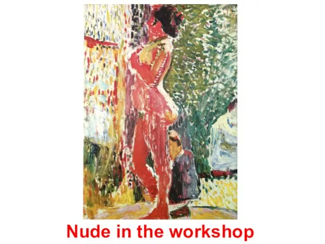 Nude in the workshop