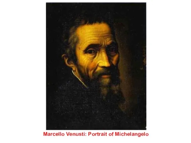 Marcello Venusti: Portrait of Michelangelo