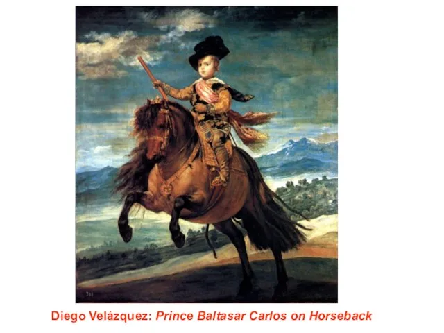 Diego Velázquez: Prince Baltasar Carlos on Horseback