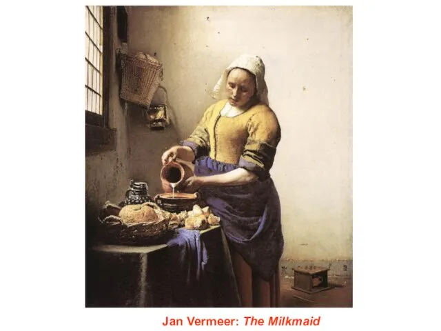 Jan Vermeer: The Milkmaid