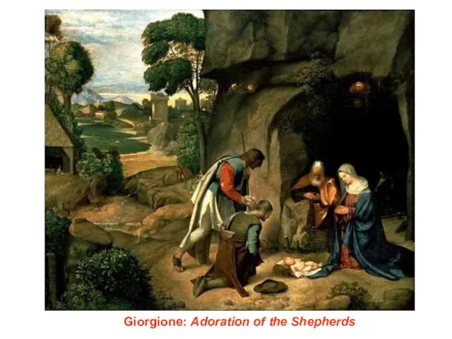 Giorgione: Adoration of the Shepherds