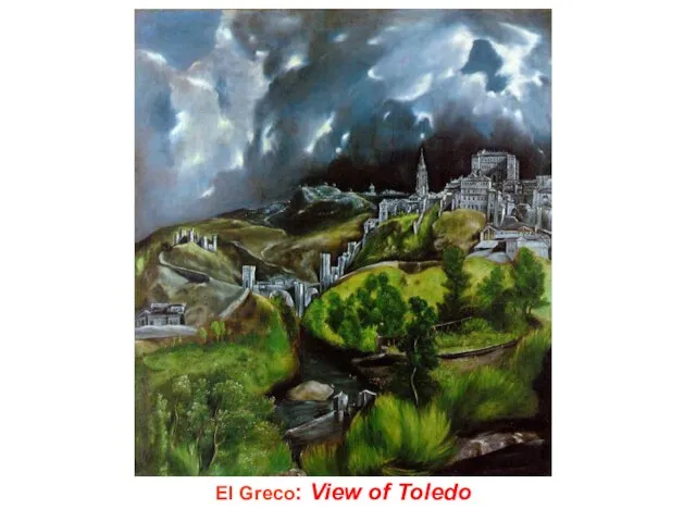 El Greco: View of Toledo