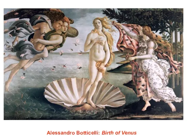 Alessandro Botticelli: Birth of Venus
