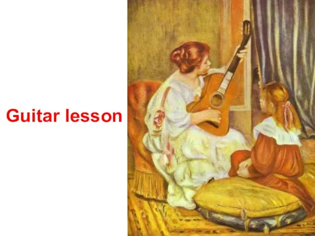 Guitar lesson