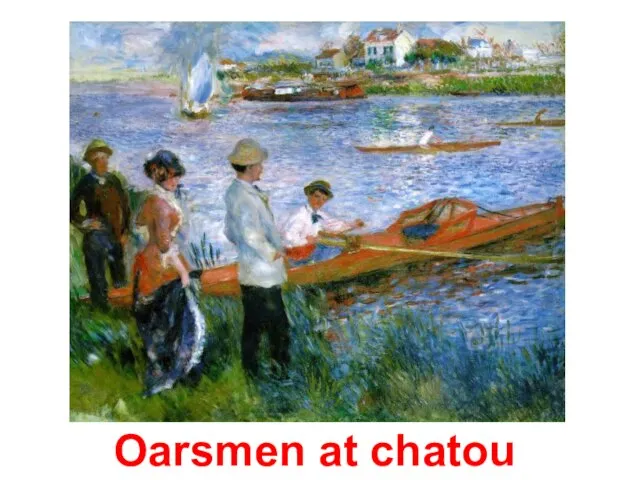 Oarsmen at chatou