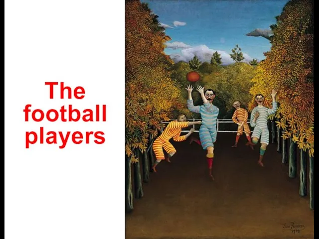 The football players