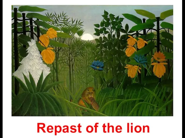 Repast of the lion