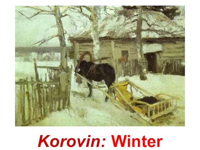 Korovin: Winter