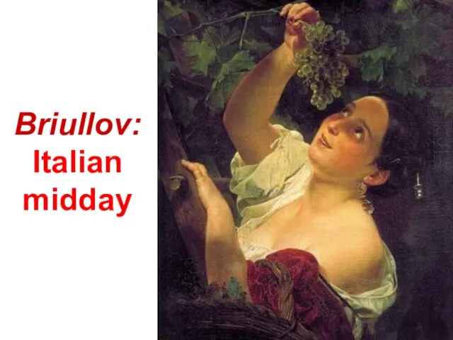 Briullov: Italian midday