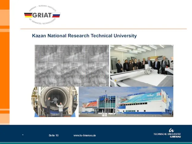 * www.tu-ilmenau.de Seite Kazan National Research Technical University