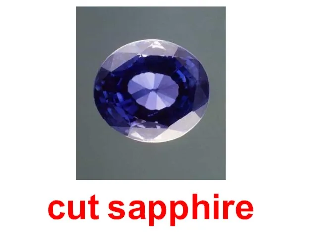 cut sapphire