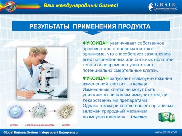 ФУКОИДАН увеличивает собственное производство стволовых клеток в организме, что способствует заживлению всех